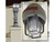 Justrite 915503 Red Electrical Package Explosion Proof Exterior Light with Photocell - Each