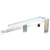 Justrite AT2512HM Zinc Plated Mounting Bracket - Each