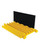 Checkers Safety BB4-300GM-B/Y Polyurethane Black/Yellow Cable Protector - Each