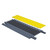Checkers Safety GG5X125-Y/GRY Yellow Lid/Grey Base 5 Cable Protector - Each