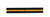 Checkers Safety GNRSWP10YB Black/Yellow Natural Rubber Wall Guard - Each