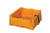Justrite T8001FS Yellow PVC Coated Fabric Folding Quik-Deploy SpillNEST Spill Containment Berm - Each