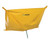 Justrite T8314 Yellow PVC Coated Fabric Ceiling DripNEST Ceiling Leak Diverter - Each
