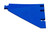 Justrite WSA-125-BFF-BLU Blue Accessibility Ramp - 1/Pack