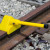 Aldon Spark-Proof Urethane Heavy Duty Single Wheel Chock, 4011-42 exposed rail