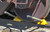 Aldon Spark-Proof Urethane Heavy Duty Double Wheel Chock