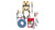 Super Anchor Safety 4075 MAX-X SuperGrab 340 lb Pneumatic Fall Protection Safety Kit - 1/Box