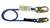 Super Anchor Safety 4108 Polyester 310 lb 12-Strand Class A Rope Lanyard with Snap Hook - Each