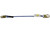 Super Anchor Safety 4108 Polyester 310 lb 12-Strand Class A Rope Lanyard with Snap Hook - Each