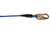 Super Anchor Safety 4108 Polyester 310 lb 12-Strand Class A Rope Lanyard with Snap Hook - Each