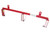 Super Anchor Safety 1013 Mild Steel 2 x 4 ft/2 x 6 ft /2 x 8 ft Combination Safety Bar - 1/Pack