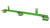 Super Anchor Safety 1017 Mild Steel 2 x 4 ft Floor Joist Safety Bar - 1/Pack