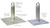 Super Anchor Safety 1025-W CRA-W SCH 80 Loop Top Commercial Roof Anchor