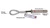 Super Anchor Safety 1040-K Super Bolt 304 Stainless Steel Temporary Concrete Anchor - Each
