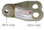 Super Anchor Safety 1086-SA 1/4 x 1-7/8 in 1-3/8 in 4-1/2 in Rigging Coupler Link - Each