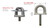 Super Anchor Safety 1091-GBS Stud Bolt Pass-Thru Top - Each