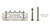 Super Anchor Safety 1304-G Triangle Loop Top 3-Way D-Plate/Concrete Embedment - Each
