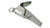 Super Anchor Safety 2100 Flex Zinc Plated Steel Chain Anchor - 1/Box