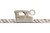 Super Anchor Safety 4015-M Zinc Plated Steel 24 in 5/8 in Dual Cam Mechanical Integral Adjuster Rope Grab - Each