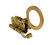 Super Anchor Safety 4015-Z Zinc Plated Steel 24 in Single Cam Fall Arrester with Panic Grab - Each