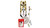Super Anchor Safety 4038V 340 lb Total Package V Fall Protection Safety Kit - 1/Box