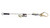 Super Anchor Safety 4109-RG Poly-Dace 340 lb 3-Strand Class A Rope Lanyard - Each