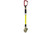 Super Anchor Safety 6007 Nylon Webbing 310 lb Fixed Length Web Lanyard - Each