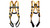 Super Anchor Safety 6069 Value Universal 340 lb Fall Arrester Harness - Each