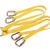 Junkin Lifting Bridle Sling with Double Twist Lock Carabiners for Stretchers (JSA-300X-TL)