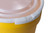 Justrite 1601 30 gal High Density Polyethylene Nestable Barrel Drum - Each