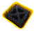 Justrite 1683 Yellow High Density Polyethylene IBC Containment Unit - Each