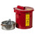 Justrite 27711 Steel Self Close Wash Tank with Basket - Each