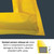 Justrite Make-A-Berm 28480 Rectangular Open Cell Urethane Vented Corner - 2/Box