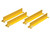 Justrite 29985 Yellow Steel Cabinet Shelf Divider - Each
