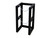 Justrite 35080 Floor Mount Gas Cylinder Barricade Rack - Each