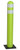 Justrite 1734LM 3 in Wide High Density Polyethylene Fluted Guide Post Delineator - Each