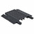 Justrite GD3-DO-B 3-Channels 1.325 in Low-Profile Guard Dog Cable Protector - Each