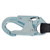 SAFEWAZE 18" D-ring Extender with Snap Hook and 2 D-rings (FS813-2D)