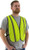 Majestic Glove 75-3003 100% Mesh Polyester Site Safety Reflective Non-ANSI Mesh Vest, Multiple Colors Available