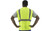 Majestic Glove 75-3203 100% Mesh Polyester Safety Mesh Vest, back