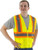 Majestic Glove 75-3209 100% Mesh Polyester Safety Mesh Vest, Multiple Sizes and Colors Available