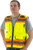 Majestic Glove 75-3235 100% Polyester Heavy Duty Safety Surveyors Vest - Each, yellow