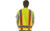 Majestic Glove 75-3243 100% Polyester Safety Surveyors Vest, yellow back