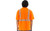 Majestic Glove 75-5215 100% Bird's Eye Mesh Polyester Reflective Chainsaw Moisture Wicking Short Sleeves T-Shirt - Orange back