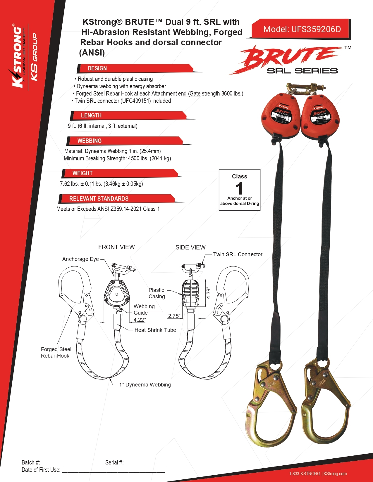 spec sheet