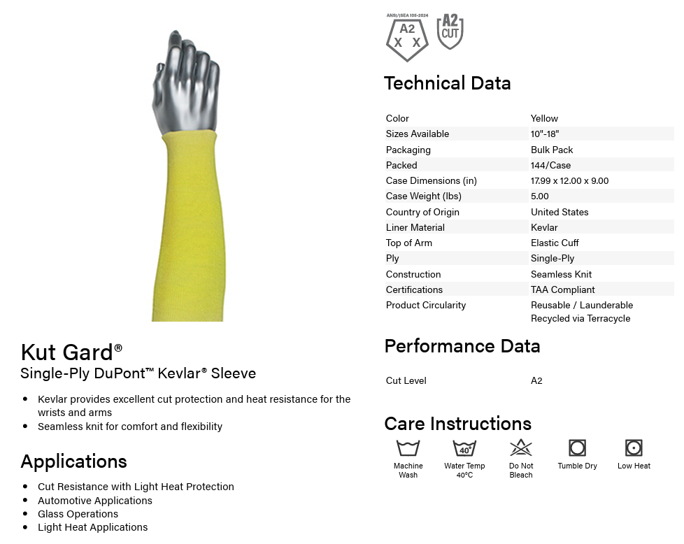 spec sheet
