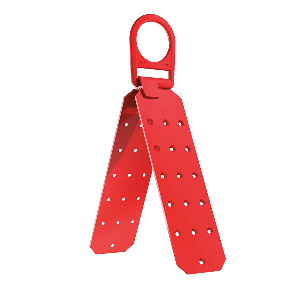 SureWerx PeakWorks V8229100 Red Reusable Anchor Roof Bracket Each