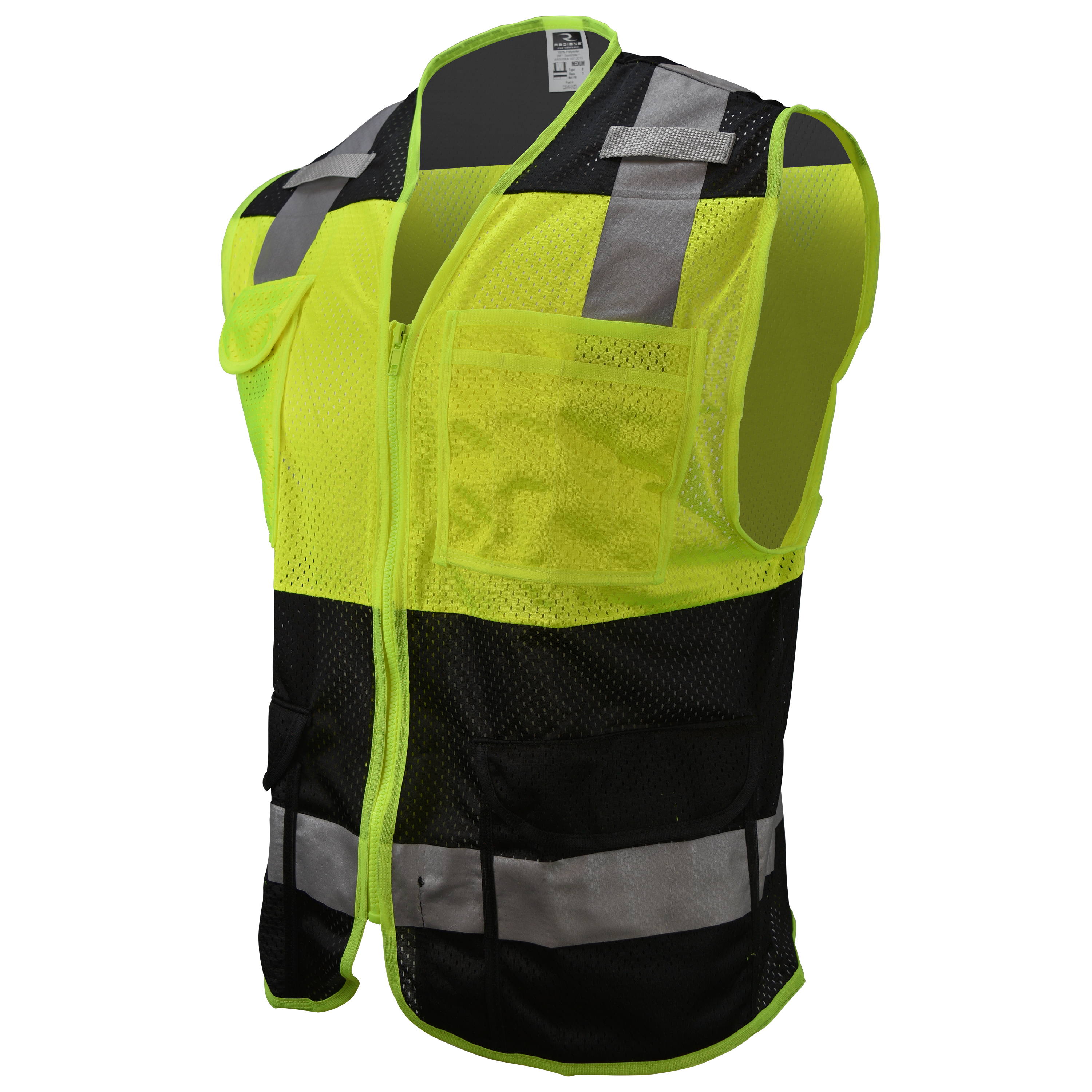 Radians Radwear USA CSV6-01Z3 Custom Safety Vest, Multiple Sizes Available  Western Safety