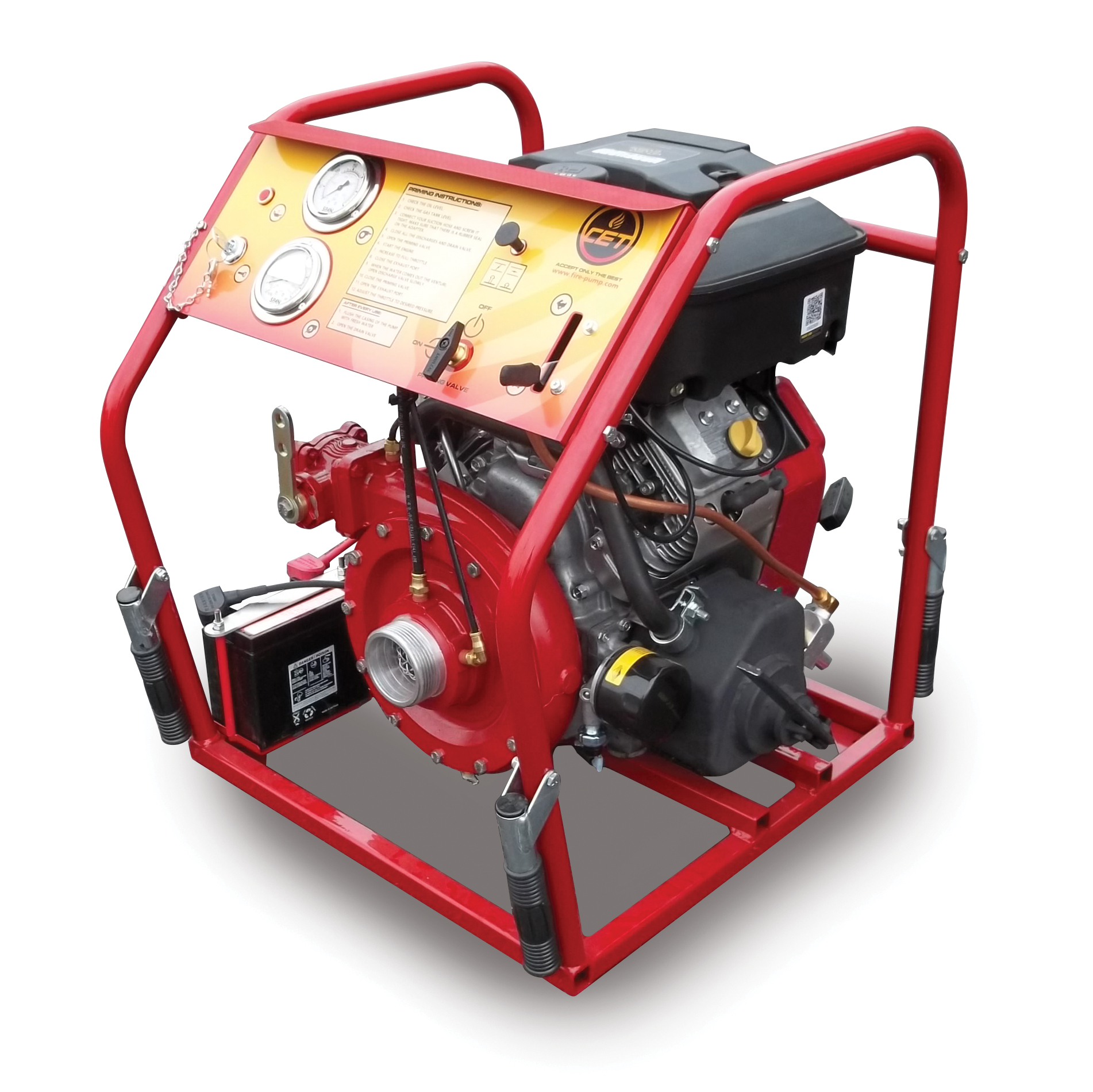 CET PFP18hpVGD1DCE 350000 Vanguard 18 hp Portable Volume High