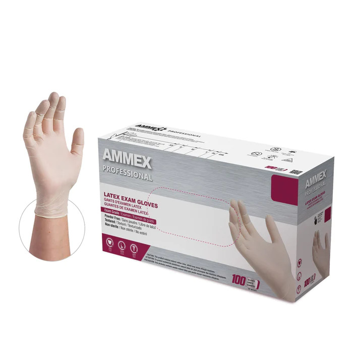 Ammex Professional GPPFT NonSterile Exam Gloves Sold By 10/Box